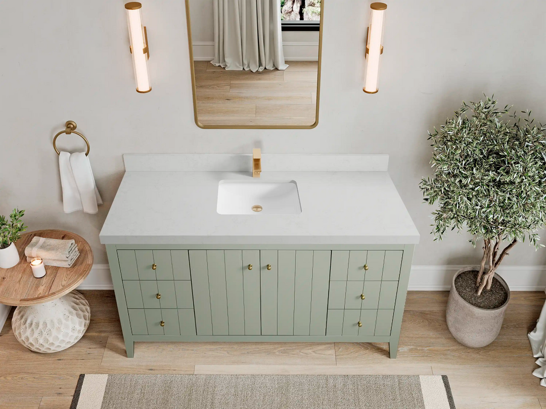 Atlanta 60 in. W x 22 in. D Single Sink Bathroom Vanity