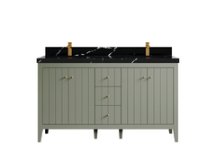 Atlanta 60 in. W x 22 in. D Double Sink Bathroom Vanity - photo 12