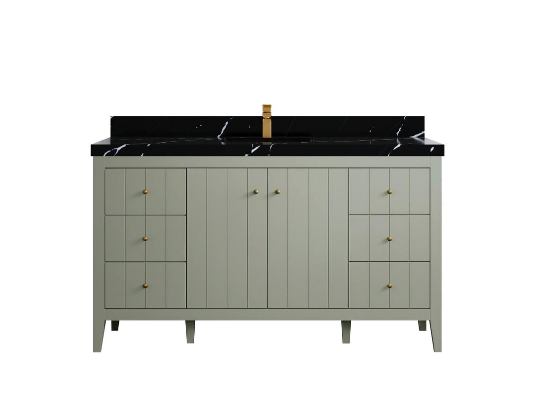 Atlanta 60 in. W x 22 in. D Single Sink Bathroom Vanity