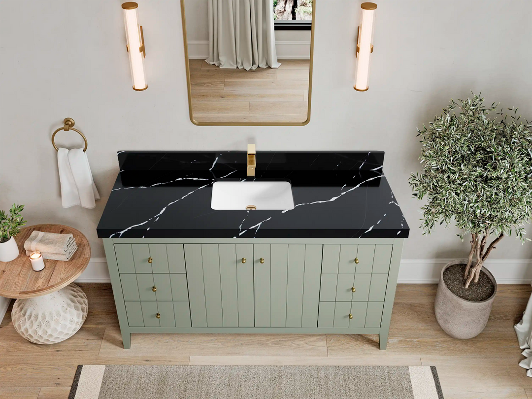 Atlanta 60 in. W x 22 in. D Single Sink Bathroom Vanity