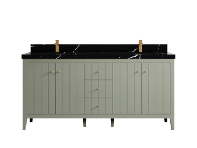 Atlanta 72 in. W x 22 in. D Double Sink Bathroom Vanity
