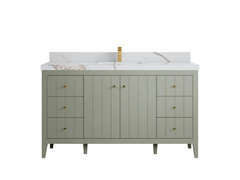 Atlanta 60 in. W x 22 in. D Single Sink Bathroom Vanity - photo 12