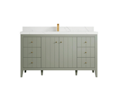 Atlanta 60 in. W x 22 in. D Single Sink Bathroom Vanity - photo 14