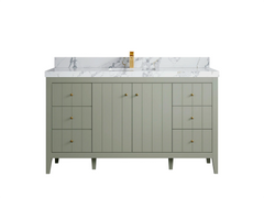 Atlanta 60 in. W x 22 in. D Single Sink Bathroom Vanity - photo 18