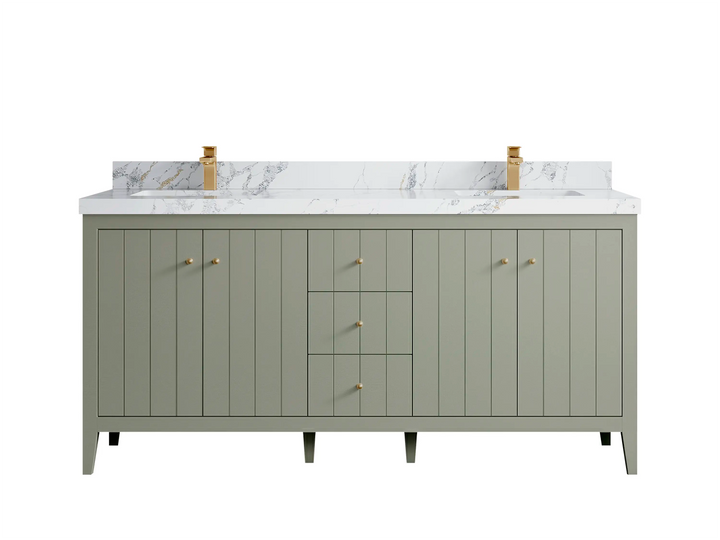 Atlanta 72 in. W x 22 in. D Double Sink Bathroom Vanity - photo 21