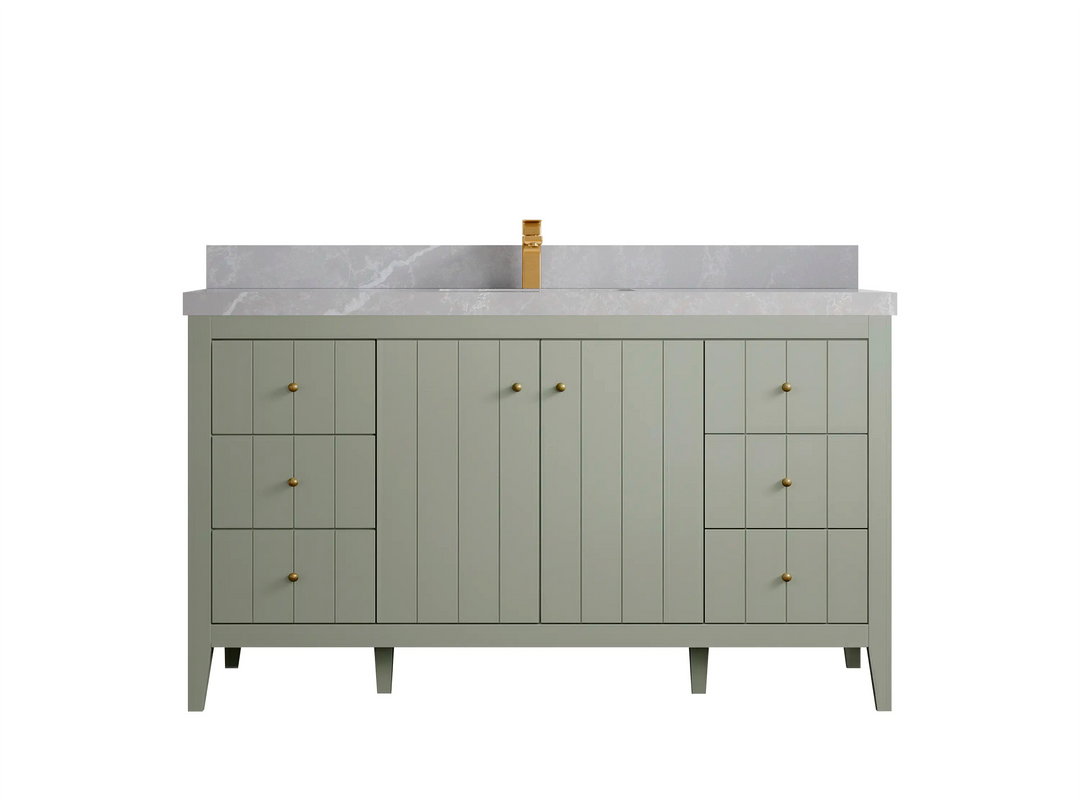 Atlanta 60 in. W x 22 in. D Single Sink Bathroom Vanity