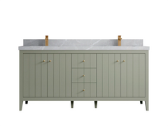 Atlanta 72 in. W x 22 in. D Double Sink Bathroom Vanity - photo 37