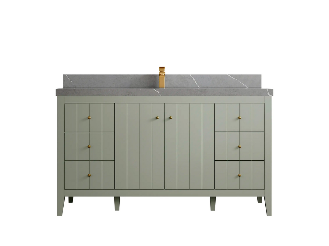 Atlanta 60 in. W x 22 in. D Single Sink Bathroom Vanity