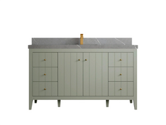 Atlanta 60 in. W x 22 in. D Single Sink Bathroom Vanity - photo 36