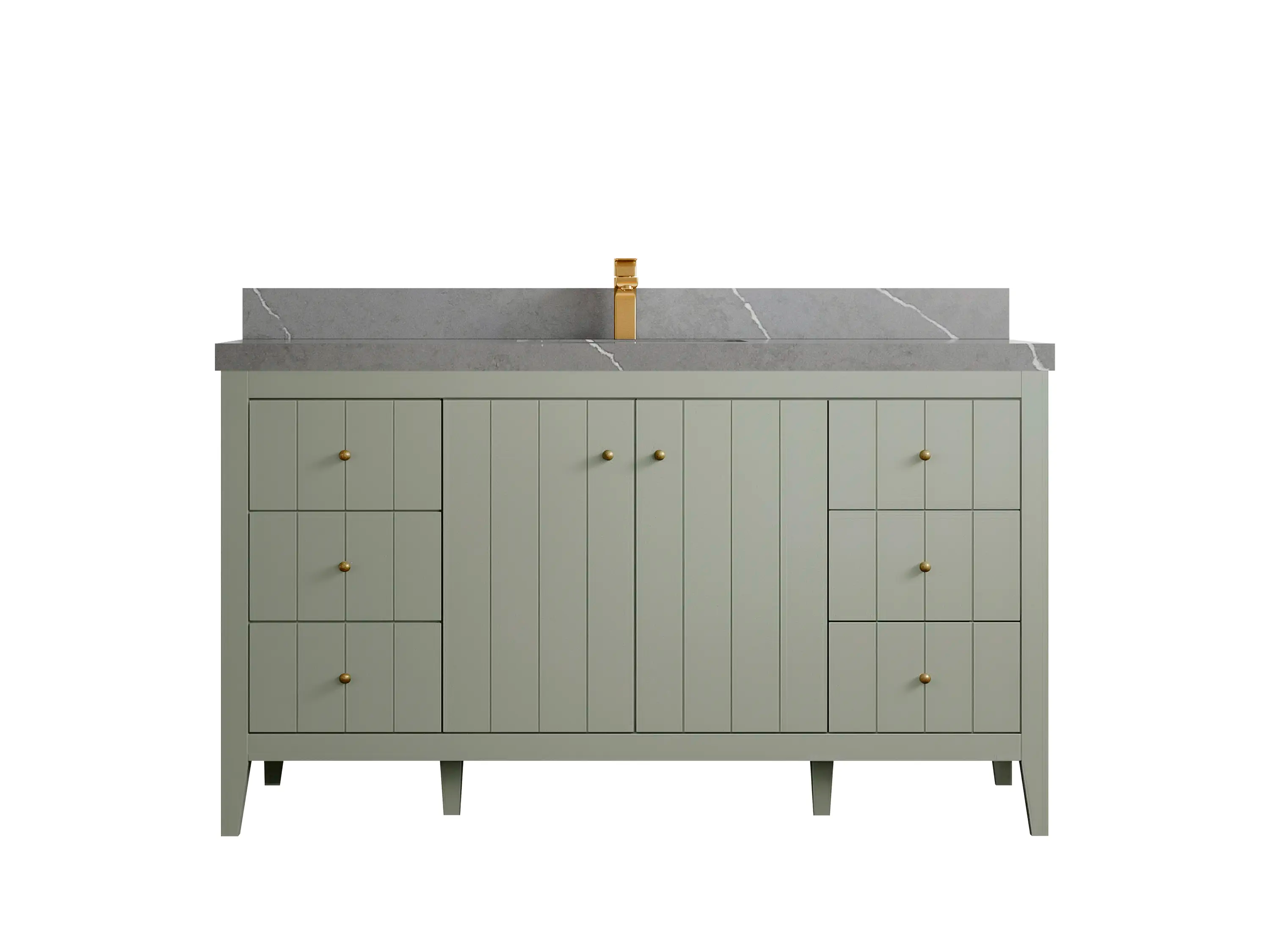 Atlanta 60 in. W x 22 in. D Single Sink Bathroom Vanity