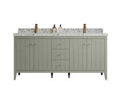 Atlanta 72 in. W x 22 in. D Double Sink Bathroom Vanity - photo 50