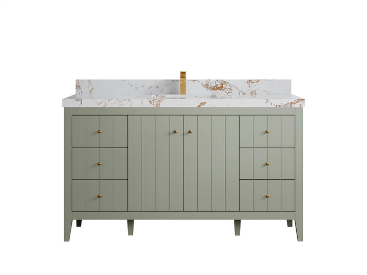 Atlanta 60 in. W x 22 in. D Single Sink Bathroom Vanity - photo 33