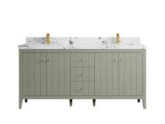 Atlanta 72 in. W x 22 in. D Double Sink Bathroom Vanity - photo 45