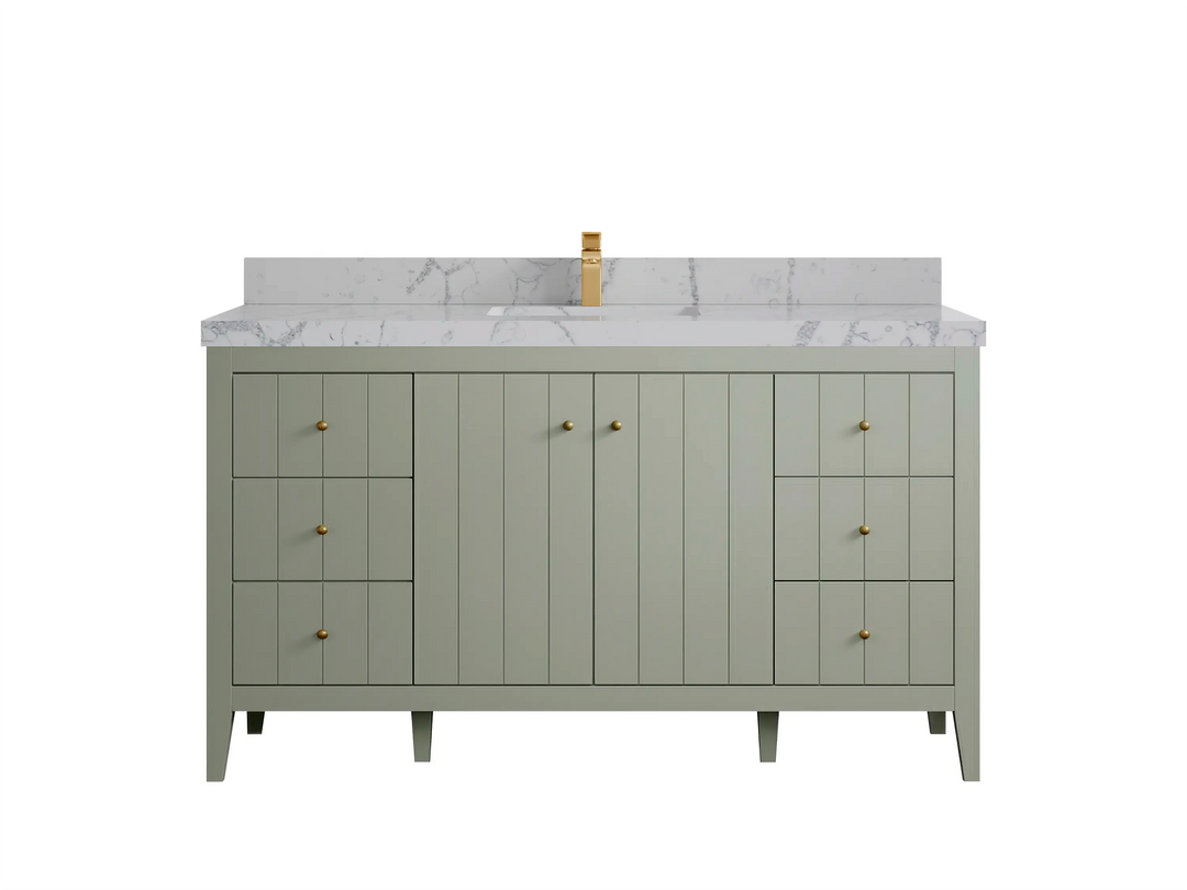 Atlanta 60 in. W x 22 in. D Single Sink Bathroom Vanity