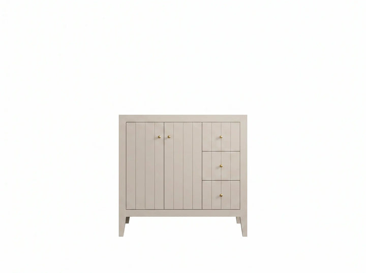 Atlanta 36 in. W x 22 in. D Left Offset Sink Bathroom Vanity - photo 3
