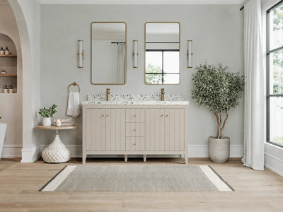 Atlanta 60 in. W x 22 in. D Double Sink Bathroom Vanity