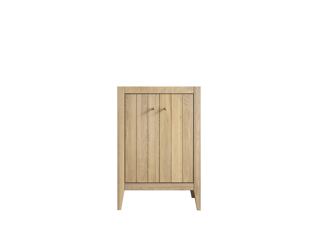 Atlanta White Oak 24 in. W x 22 in. D Single Sink Bathroom Vanity