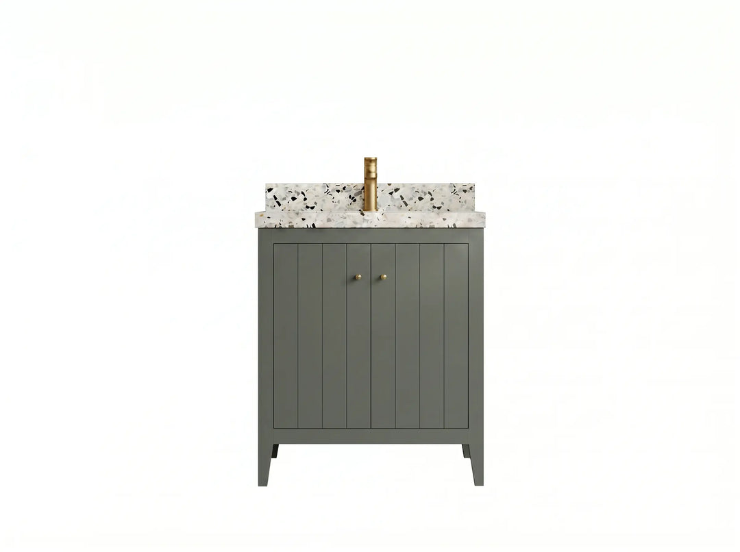 Atlanta 30 in. W x 22 in. D Single Sink Bathroom Vanity | 
              
                Pewter Green
                
                  
             - ATL-CAB-PGN-29 - photo №1