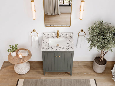 Atlanta 30 in. W x 22 in. D Single Sink Bathroom Vanity
