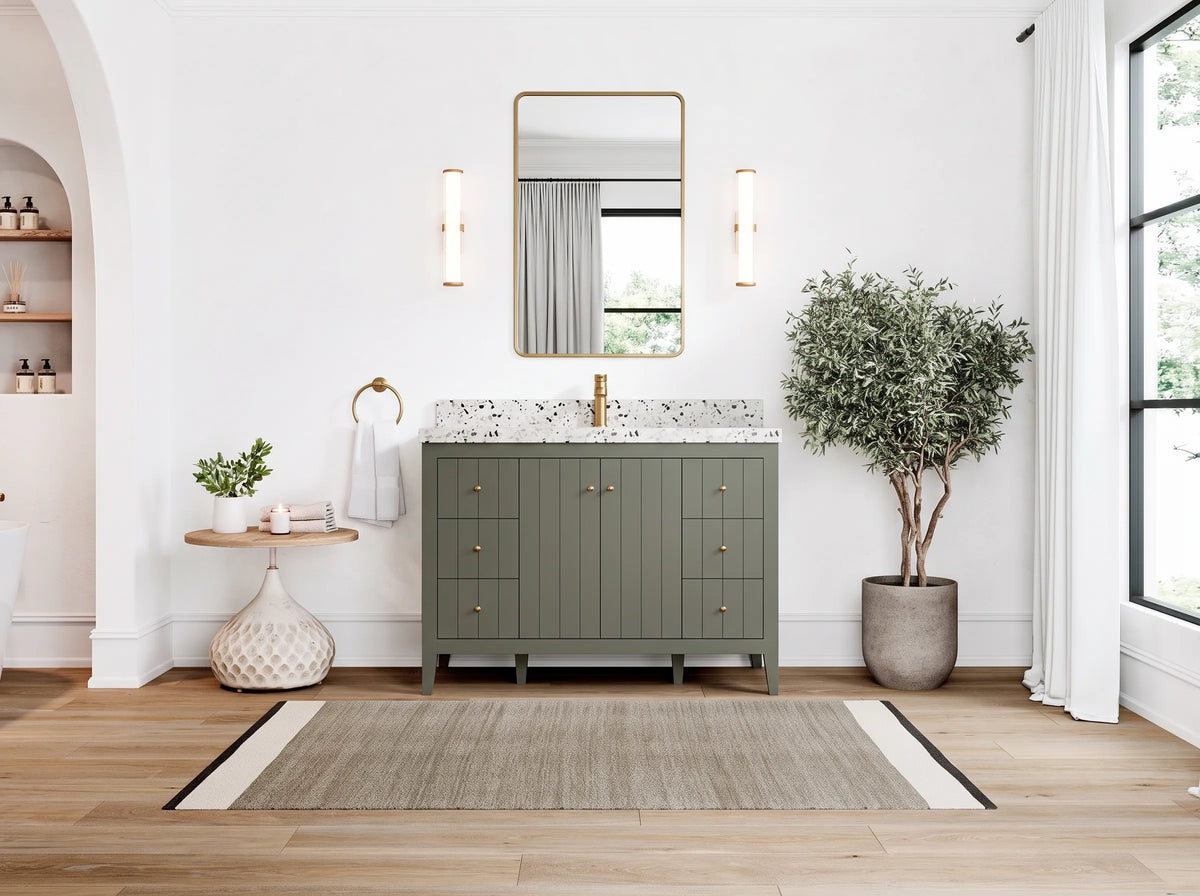 Atlanta 48 in. W x 22 in. D Single Sink Bathroom Vanity