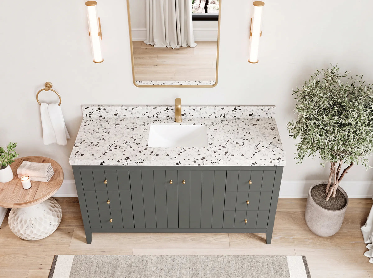 Atlanta 60 in. W x 22 in. D Single Sink Bathroom Vanity