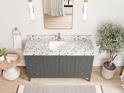 Atlanta 60 in. W x 22 in. D Single Sink Bathroom Vanity