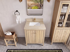 Atlanta White Oak 30 in. W x 22 in. D Single Sink Bathroom Vanity - photo 40