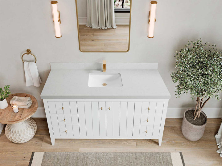 Atlanta 60 in. W x 22 in. D Single Sink Bathroom Vanity - photo 9