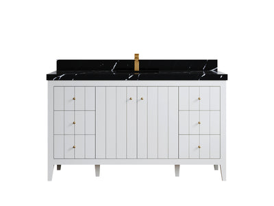 Atlanta 60 in. W x 22 in. D Single Sink Bathroom Vanity