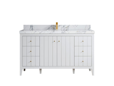 Atlanta 60 in. W x 22 in. D Single Sink Bathroom Vanity