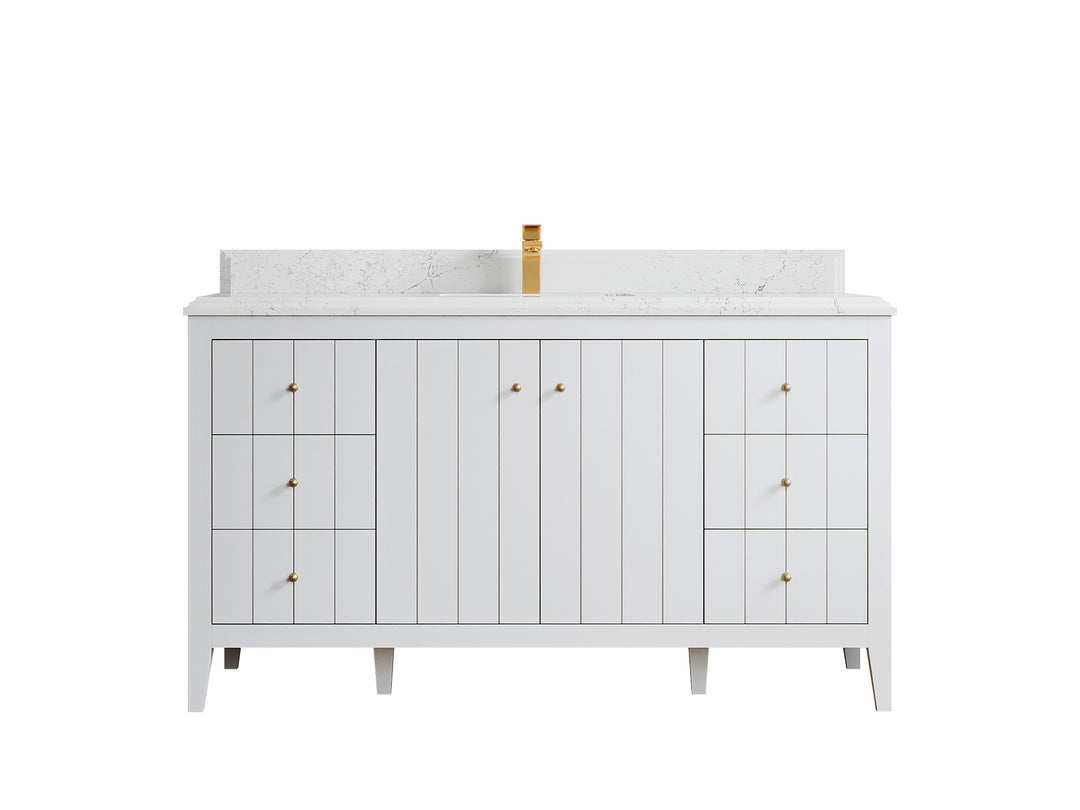 Atlanta 60 in. W x 22 in. D Single Sink Bathroom Vanity