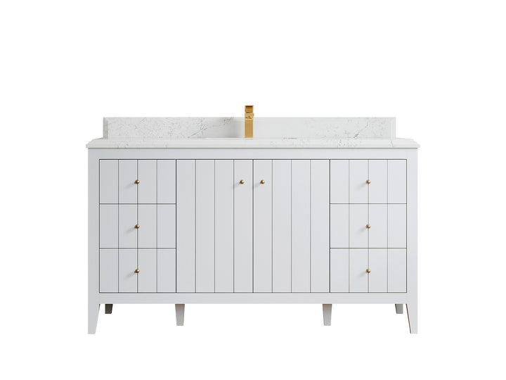 Atlanta 60 in. W x 22 in. D Single Sink Bathroom Vanity - photo 26