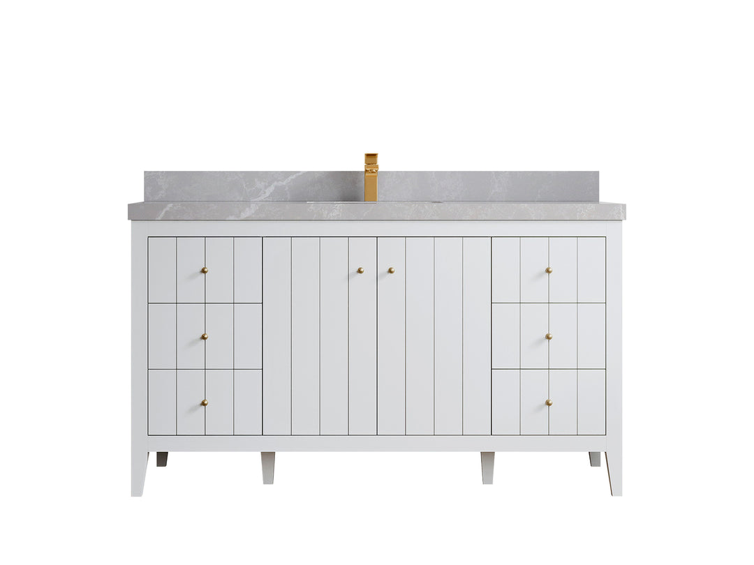 Atlanta 60 in. W x 22 in. D Single Sink Bathroom Vanity