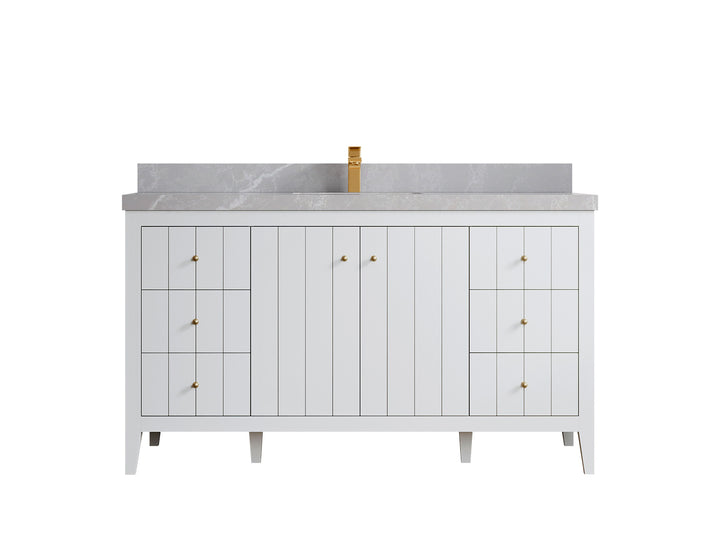 Atlanta 60 in. W x 22 in. D Single Sink Bathroom Vanity - photo 32