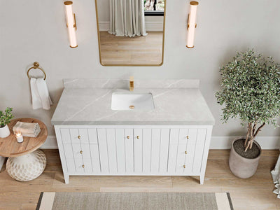 Atlanta 60 in. W x 22 in. D Single Sink Bathroom Vanity