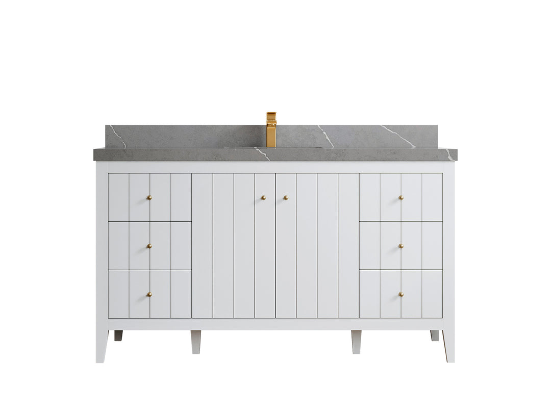 Atlanta 60 in. W x 22 in. D Single Sink Bathroom Vanity