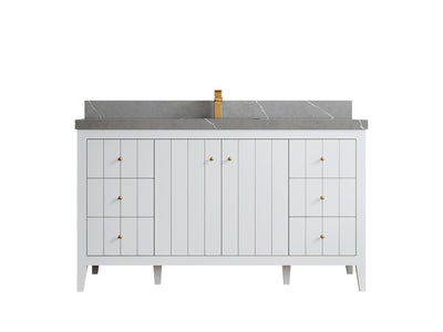 Atlanta 60 in. W x 22 in. D Single Sink Bathroom Vanity
