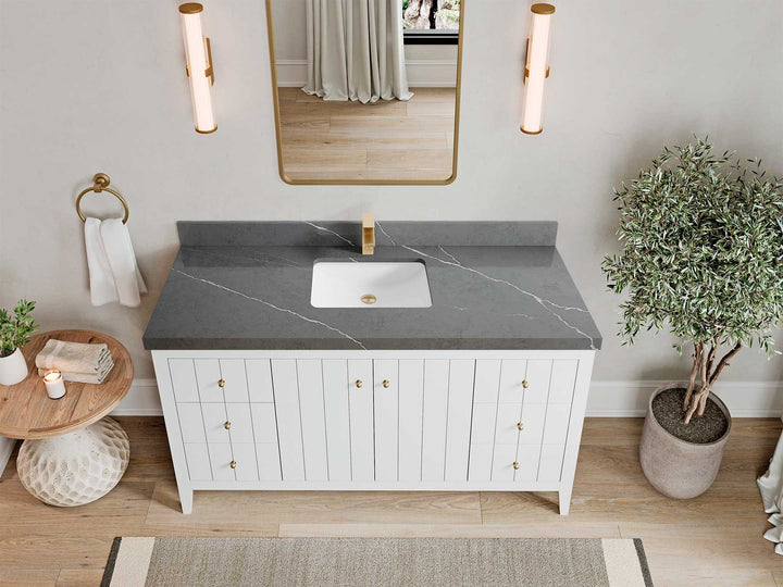 Atlanta 60 in. W x 22 in. D Single Sink Bathroom Vanity - photo 33