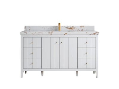Atlanta 60 in. W x 22 in. D Single Sink Bathroom Vanity