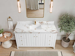 Atlanta 60 in. W x 22 in. D Single Sink Bathroom Vanity - photo 37