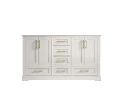 Boston 60 in. W x 22 in. D Double Sink Bathroom Vanity - photo 6