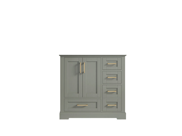 Boston 36 in. W x 22 in. D Center Sink Bathroom Vanity - photo 48