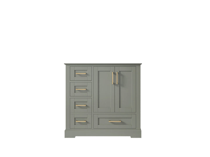 Boston 36 in. W x 22 in. D Right Offset Sink Bathroom Vanity - photo 6