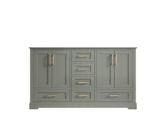 Boston 60 in. W x 22 in. D Double Sink Bathroom Vanity - photo 6