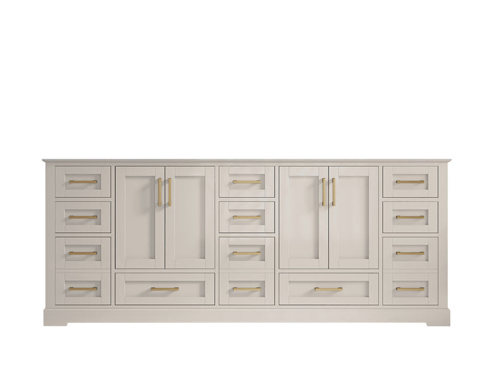 Boston 84 in. W x 22 in. D Double Sink Bathroom Vanity - photo 6