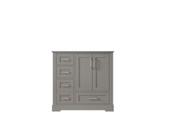 Boston 36 in. W x 22 in. D Right Offset Sink Bathroom Vanity - photo 6