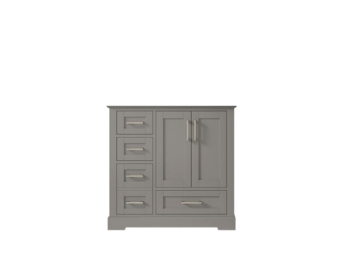 Boston 36 in. W x 22 in. D Right Offset Sink Bathroom Vanity - photo 6