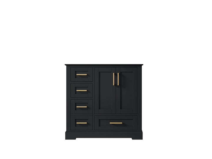 Boston 36" W x 22" D Center Sink Vanity for Modern Bathroom Spaces - photo 49