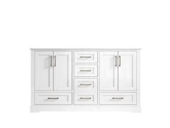 Boston 60 in. W x 22 in. D Double Sink Bathroom Vanity - photo 6