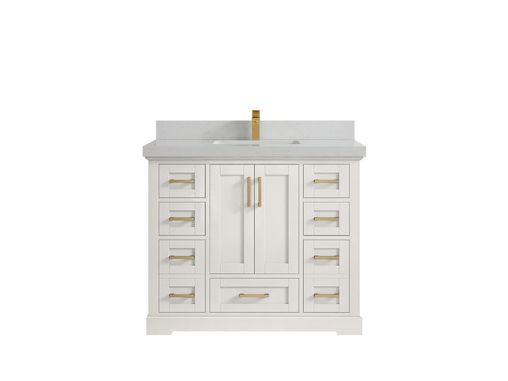 Boston 42 in. W x 22 in. D Single Sink Bathroom Vanity - photo 15